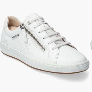 Mephisto Nikita White Leather Casual Sneakers size 8